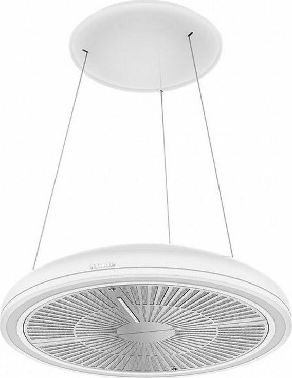 Miele DA 7078 D Aura 3.0 White Loom Απορροφητήρας Νησίδα Ανακύκλωσης 70cm Λευκός