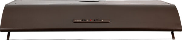 Davoline Olympia 290 Lux 2Μ/1 BR Ελεύθερος Απορροφητήρας 90cm Καφέ