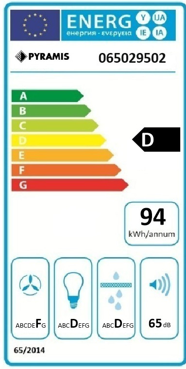 Pyramis Essential Απλός με 2 Μοτέρ Ελεύθερος Απορροφητήρας 60cm Inox