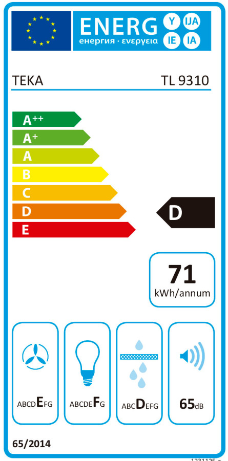 Teka TL 9310 Συρόμενος Απορροφητήρας 90cm Inox