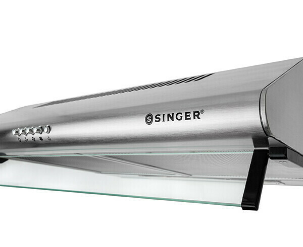 Singer LIN602D Inox 21 Ελεύθερος Απορροφητήρας 60cm Inox