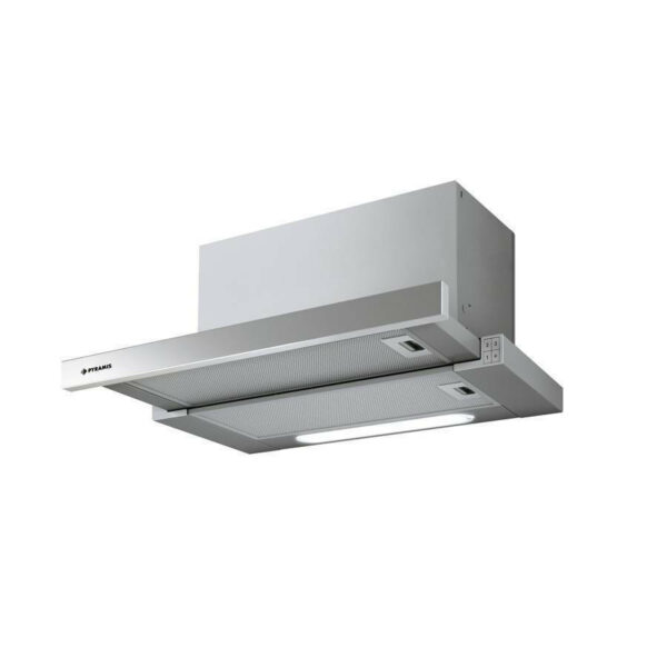 Pyramis Turbo Plus Συρόμενος Απορροφητήρας 60cm Inox