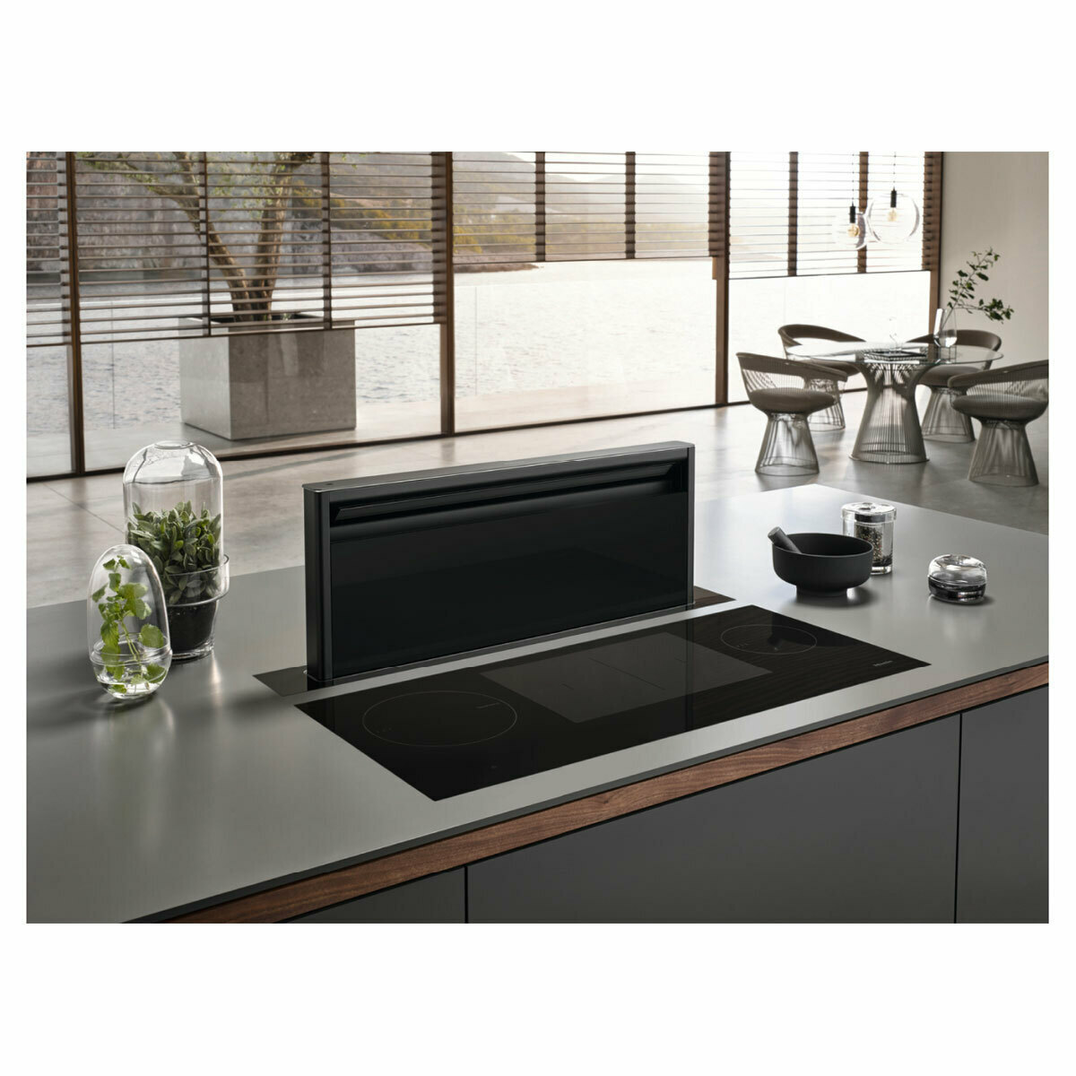 Miele DAD 4840 Μηχανισμός Απορρόφησης 91.6cm Black Levantar