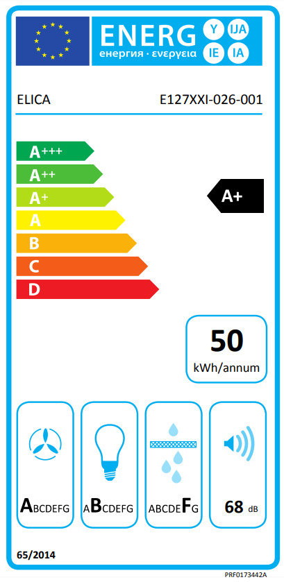 Elica Hilight-X H16 WH/A/100 Μηχανισμός Απορρόφησης 100cm Inox