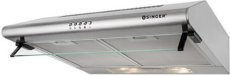 Singer LIN602D Inox 21 Ελεύθερος Απορροφητήρας 60cm Inox