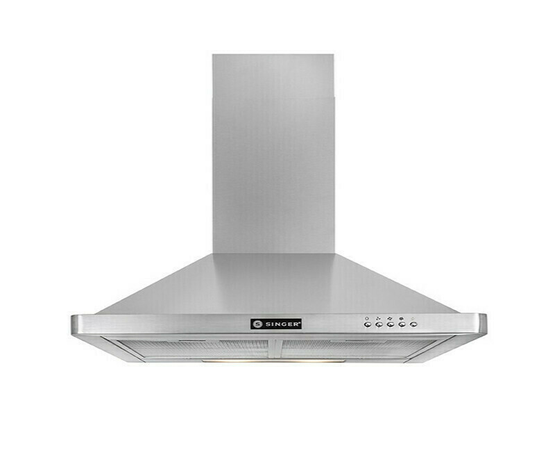 Singer Pyramid 901C 21 Απορροφητήρας Καμινάδα 90cm Inox