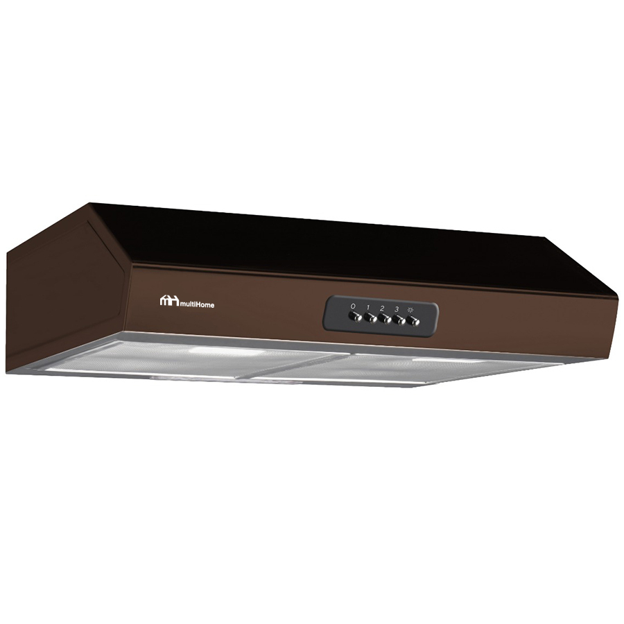 MultiHome MH-6670 Ελεύθερος Απορροφητήρας 60cm Dark Brown