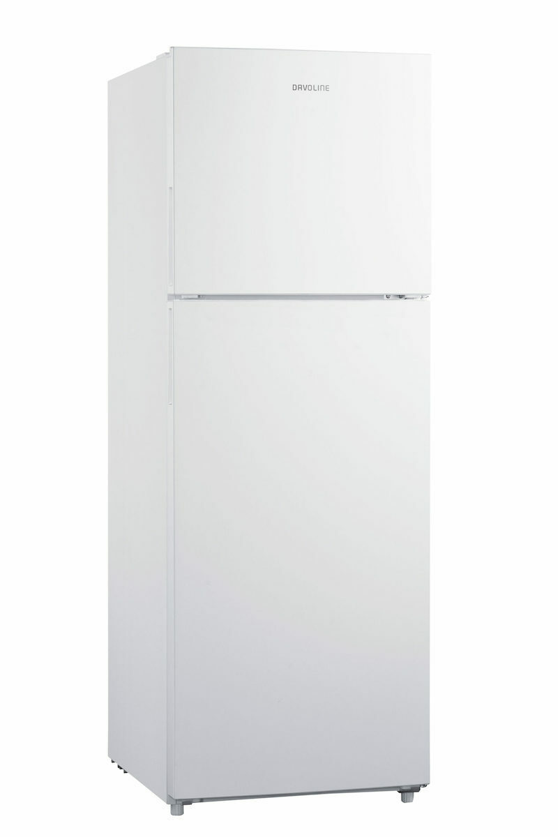 Davoline FTM 170 Ψυγείο Δίπορτο 334lt NoFrost Υ170xΠ60xΒ67εκ. Λευκό