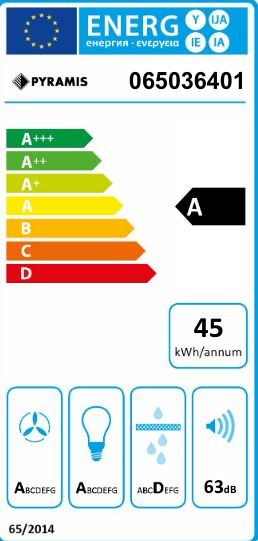 Pyramis Agilo NT Απορροφητήρας Καμινάδα 90cm Inox