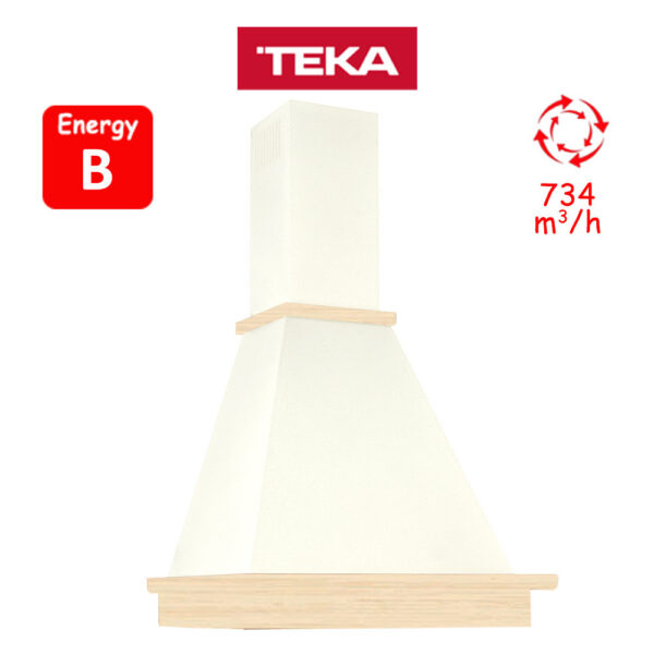 Teka OSA 970 VN Απορροφητήρας Καμινάδα 90cm Μπεζ