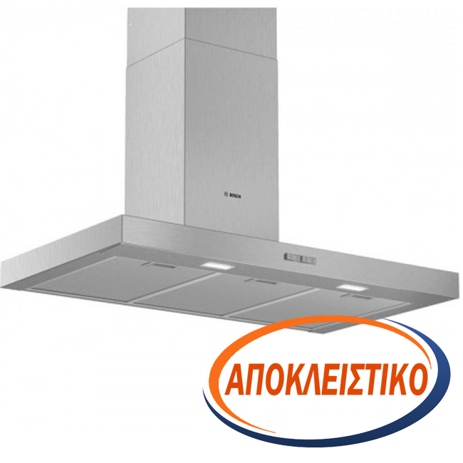 Bosch DWB96BC50 Απορροφητήρας Καμινάδα 90cm Inox