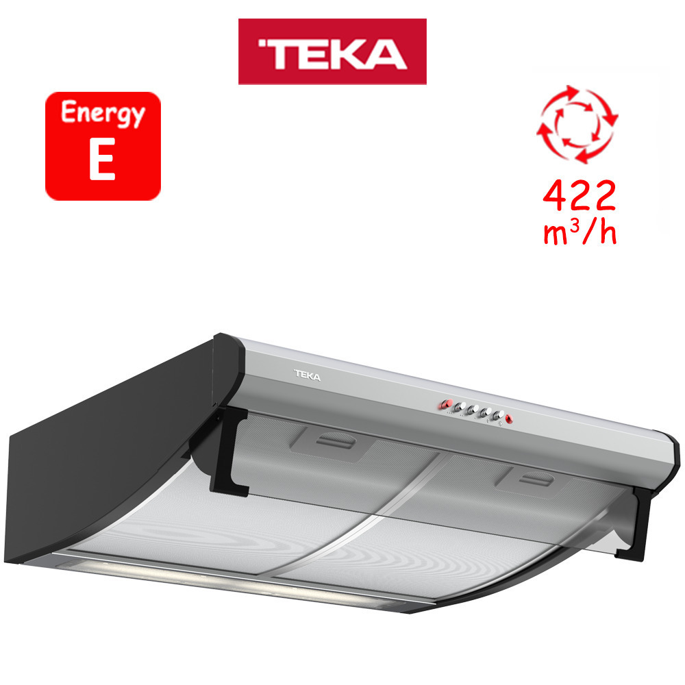 Teka C 6420 Ελεύθερος Απορροφητήρας 60cm Inox