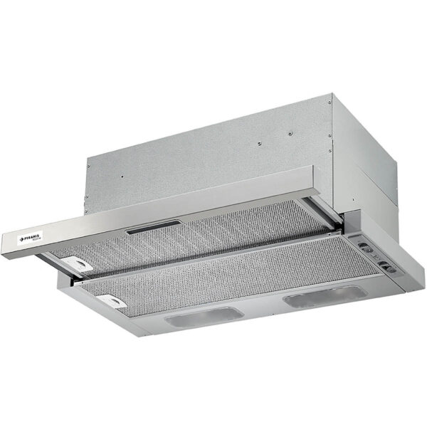 Pyramis Ecoline Turbo Inox Συρόμενος Απορροφητήρας 60cm Inox