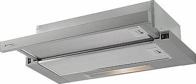 Pyramis Essential Συρόμενος Απορροφητήρας 60cm Inox