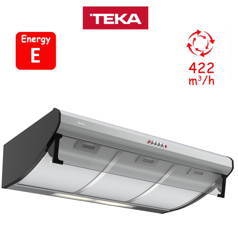 Teka C 9420 Ελεύθερος Απορροφητήρας 90cm Inox