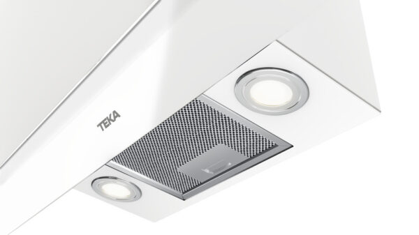 Teka DVT 98660 TBS Glass Απορροφητήρας Καμινάδα 90cm Λευκός