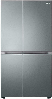 LG GSBV70DSTM Ψυγείο Ντουλάπα 655lt NoFrost Υ179xΠ91.3xΒ73.5εκ. Inox