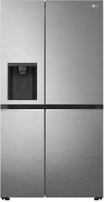 LG GSLV71PZTM Ψυγείο Ντουλάπα 635lt NoFrost Υ179xΠ91.3xΒ73.5εκ. Inox