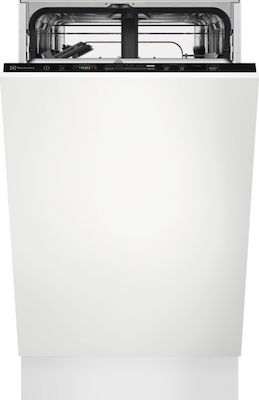 Electrolux EEQ42200L Πλήρως Εντοιχιζόμενο Πλυντήριο Πιάτων για 9 Σερβίτσια Π44.6xY81.8εκ. Λευκό