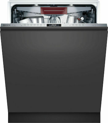 Neff S157ZCX35E Πλήρως Εντοιχιζόμενο Πλυντήριο Πιάτων για 14 Σερβίτσια Π59.8xY81.5εκ. Μαύρο