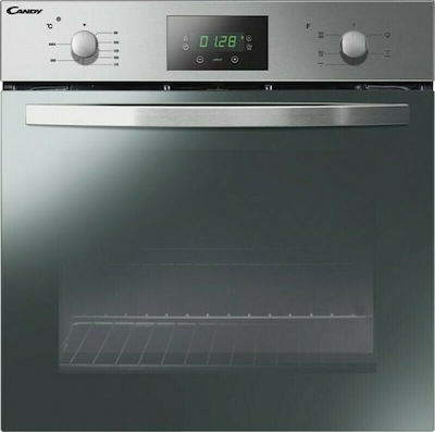 Candy FCS 605 X Φούρνος άνω Πάγκου 65lt χωρίς Εστίες Π59.5εκ. Inox