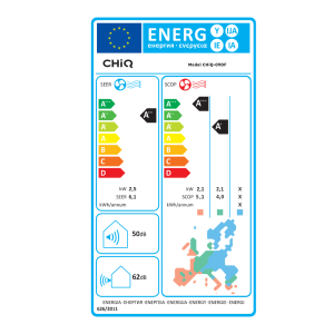 ΚΛΙΜΑΤΙΣΤΙΚΟ 9.000 BTU CHIQ -09DF