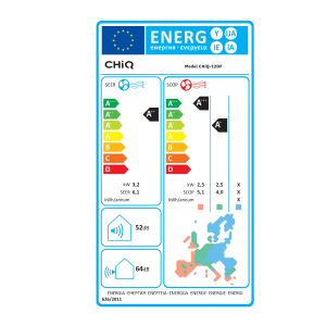 ΚΛΙΜΑΤΙΣΤΙΚΟ 12.000 BTU CHIQ -12DF