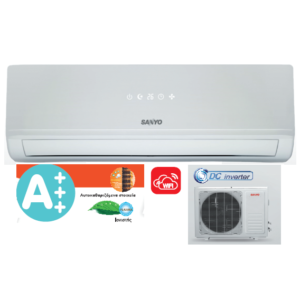 κλιματιστικό sanyo KRV-09TDAA DC Inverter wifi   έως 12 δόσεις