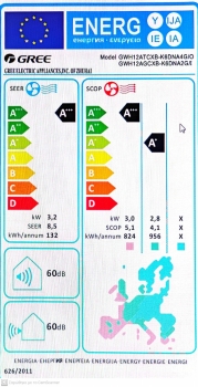 Gree Aura GRC-101QI/KAR3-N6 Κλιματιστικό Τοίχου 9.000BTU A+++/A+++