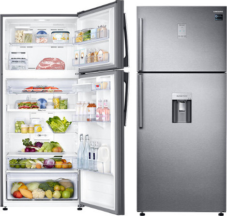 Samsung RT53K6540SL/ES Ψυγείο Δίπορτο 530lt Υ185.5xΠ79xΒ72εκ. Inox