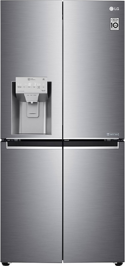 LG GML844PZKZ Ψυγείο Ντουλάπα 506lt Total NoFrost Υ178.7xΠ83.5xΒ73.4εκ. Inox