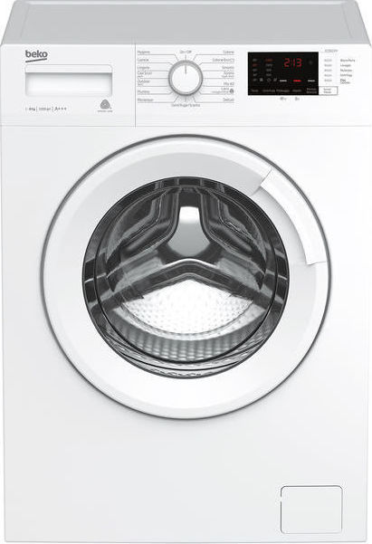 Beko Πλυντήριο Ρούχων 8kg 1200 Στροφών WUX81232WI