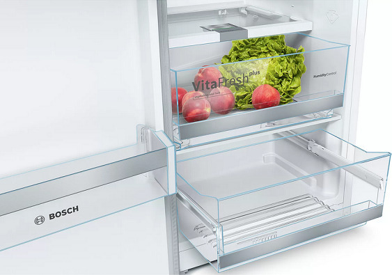 Bosch KSV36AIEP Ψυγείο Συντήρησης 346lt Υ186xΠ60xΒ65εκ. Inox