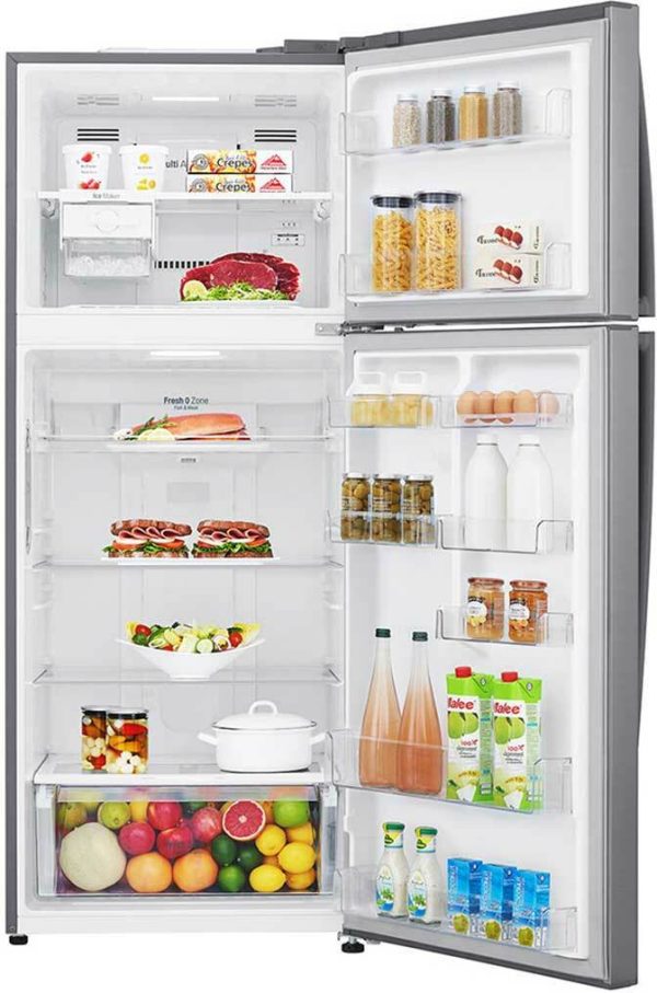 LG GTB574PZHZD Ψυγείο Δίπορτο 438lt Total NoFrost Υ178xΠ70xΒ73εκ. Inox