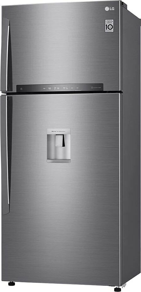 LG GTF916PZPYD Ψυγείο Δίπορτο 592lt Total NoFrost Υ184xΠ86xΒ73εκ. Inox