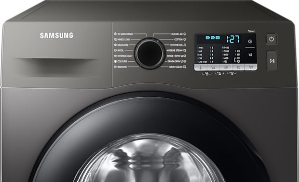 Samsung Πλυντήριο Ρούχων 7kg με Ατμό 1200 Στροφών Inox WW70TA026AX/LE