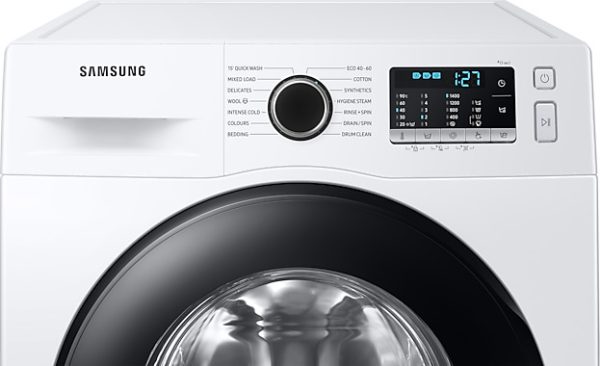 Samsung Πλυντήριο Ρούχων 8kg με Ατμό 1400 Στροφών WW80TA046AE WW80TA046AE/LE