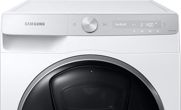 Samsung Πλυντήριο Ρούχων 9kg με Ατμό 1600 Στροφών WW90T986ASH WW90T986ASH/S4