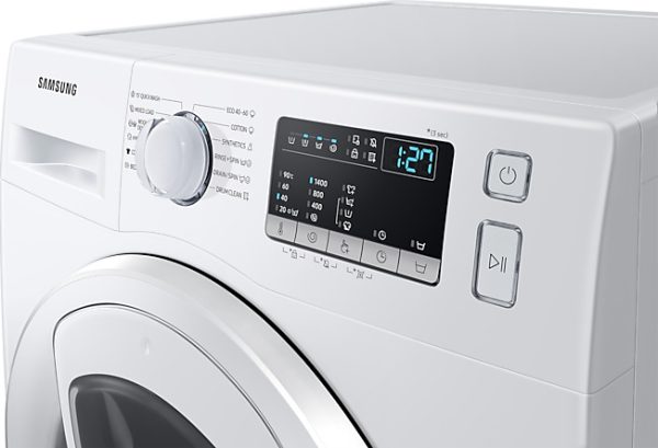 Samsung Πλυντήριο Ρούχων 7kg με Ατμό 1400 Στροφών WW70T4540TE/LE