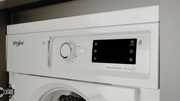 Whirlpool Εντοιχιζόμενο Πλυντήριο Ρούχων 9kg 1400 Στροφών BI WMWG 91484E EU