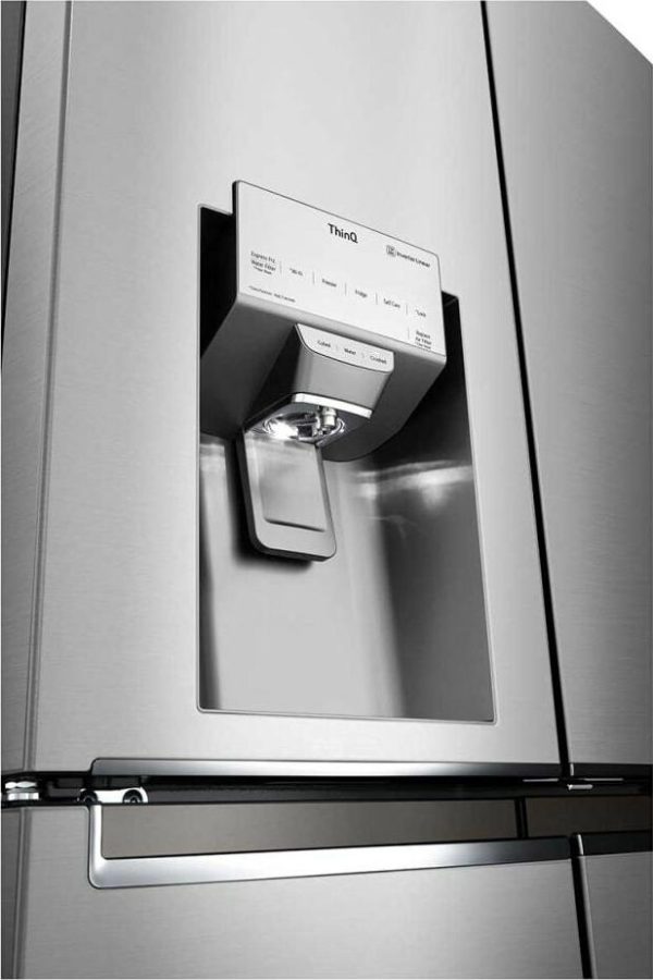 LG GMJ945NS9F Ψυγείο Ντουλάπα 638lt Total NoFrost Υ179.3xΠ91.2xΒ74.4εκ. Inox