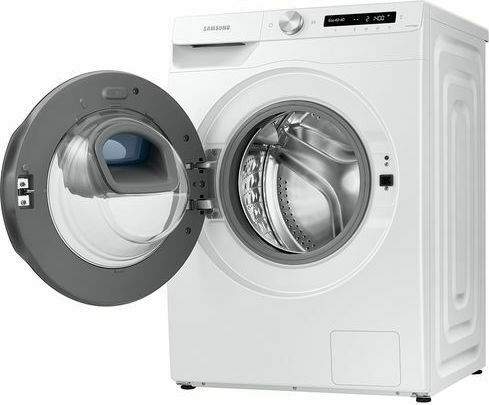 Samsung Πλυντήριο Ρούχων 9kg με Ατμό 1400 Στροφών WW90T554DAW/S6