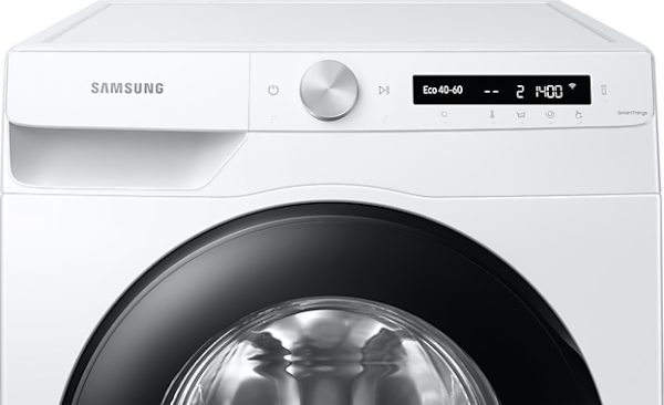 Samsung Πλυντήριο Ρούχων 8kg με Ατμό 1400 Στροφών WW80T534DAW/S7