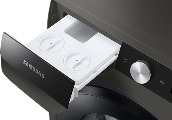 Samsung Πλυντήριο Ρούχων 8kg με Ατμό 1400 Στροφών Ασημί WW80T534DAX/S7