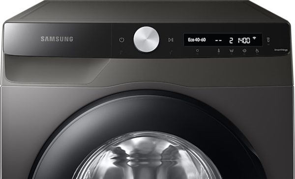 Samsung Πλυντήριο Ρούχων 8kg με Ατμό 1400 Στροφών Ασημί WW80T534DAX/S7