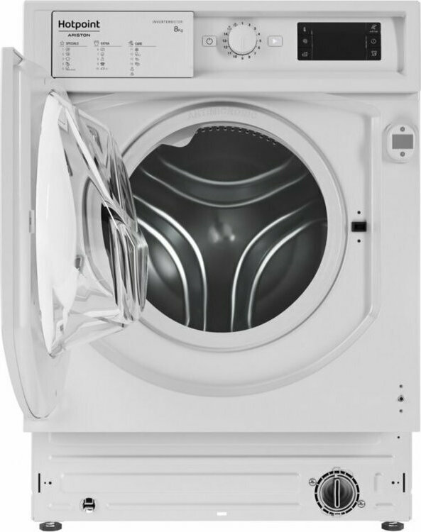 Hotpoint-Ariston Εντοιχιζόμενο Πλυντήριο Ρούχων 8kg 1400 Στροφών BI WMHG 81484 EU