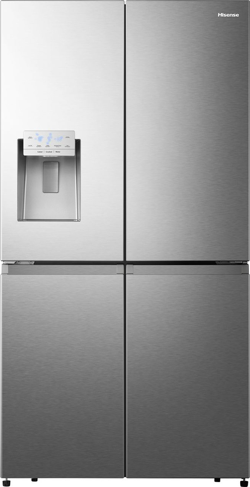 Hisense RQ760N4AIF Ψυγείο Ντουλάπα 585lt Total NoFrost Υ178.5xΠ91.2xΒ72.5εκ. Inox