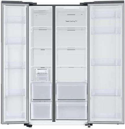 Samsung RS66A8100S9/EF Ψυγείο Ντουλάπα 652lt NoFrost Υ178xΠ91.2xΒ71.6εκ. Inox