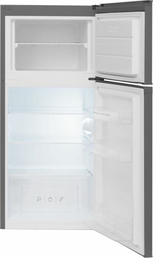 Amica FD2015.4X Ψυγείο Δίπορτο 167lt Υ122xΠ54xΒ57εκ. Inox