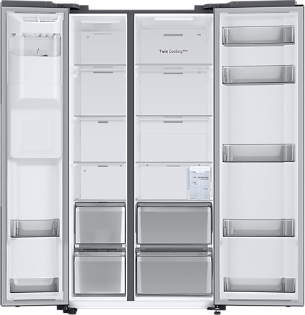 Samsung RS68A8522S9 Ψυγείο Ντουλάπα 634lt NoFrost Υ178xΠ91.2xΒ71.6εκ. Inox